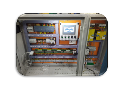 Close-up view of a truck scale PLC, also known as a weighbridge PLC, an integral component for controlling and managing weighbridge operations efficiently and accurately.